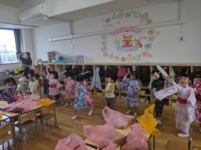 梅組さん秋祭り 学校法人成田学園 希望ヶ丘こども園