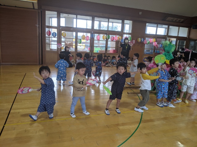 梅組さん秋祭り 学校法人成田学園 希望ヶ丘こども園